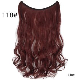 Wig Without Curtain Long Curly Hair Mark (Option: D)