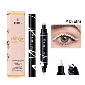 Seal Eyeliner Suit Combination Double Head (Color: White)