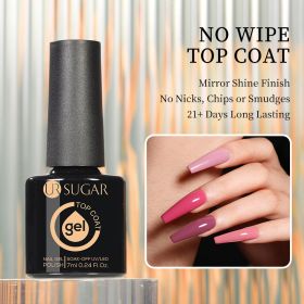 Detachable Phototherapy Nail Polish Adhesive Reinforced Adhesive Wash-free Sealing Layer (Option: Frosted seal coat)