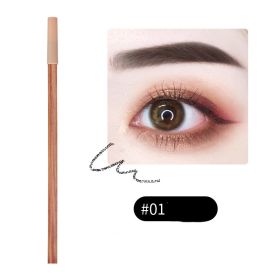 Original Wooden Waterproof Design Eyeliner Pen (Color: Black)