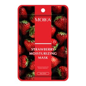 Women's Moisturizing And Moisturizing Plant Facial Mask (Option: Strawberry)