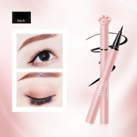 Thin Head Non Smudging Cartoon Eyeliner Liquid Pen (Color: Black)