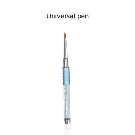 16 Pieces Nail Brush UV Pen Suit (Option: Universal Pen)