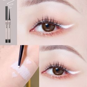 Colorful Eyeliner Glue Pen Is Extremely Fine, Waterproof And Non Smudging (Option: Milky white)