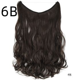 Wig Without Curtain Long Curly Hair Mark (Option: C)