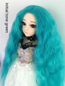 Small Cloth Salon Doll Wigs (Option: Hatsune Green-3points)