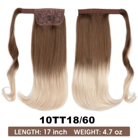 Wig Ponytail Long Straight Hair Elastic Velcro (Option: 10TT1860type)