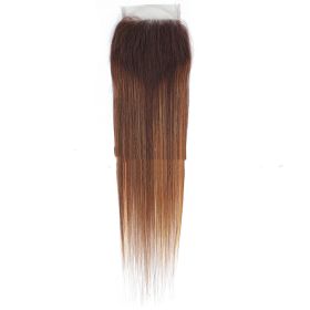 Piano Color Human Wigs Hair Piece (Option: 8Abundle Foam Hair Weft-12inch)