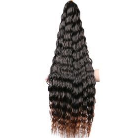 Women's Fashion Chemical Fiber Wig Head Covering (Option: Style 1B30)