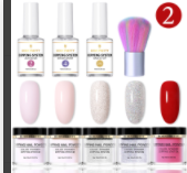 Solid Nail Enhancer Soaked Crystal Powder (Option: Style2)