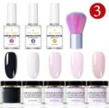 Solid Nail Enhancer Soaked Crystal Powder (Option: Style3)