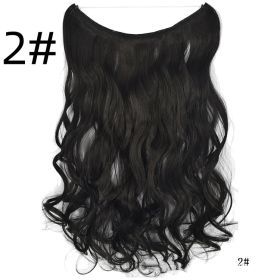 Wig Without Curtain Long Curly Hair Mark (Option: B)