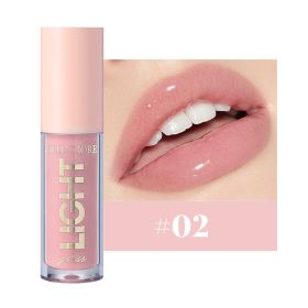 Nourishing Moisturizing Candy Mirror Pearlescent Lip Gloss (Option: 02 Color-3.5ml)